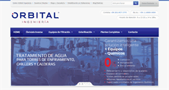 Desktop Screenshot of orbitalingenieria.com.ar