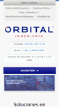 Mobile Screenshot of orbitalingenieria.com.ar